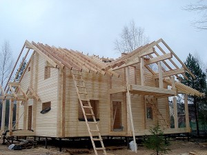 Estructura casas de madera
